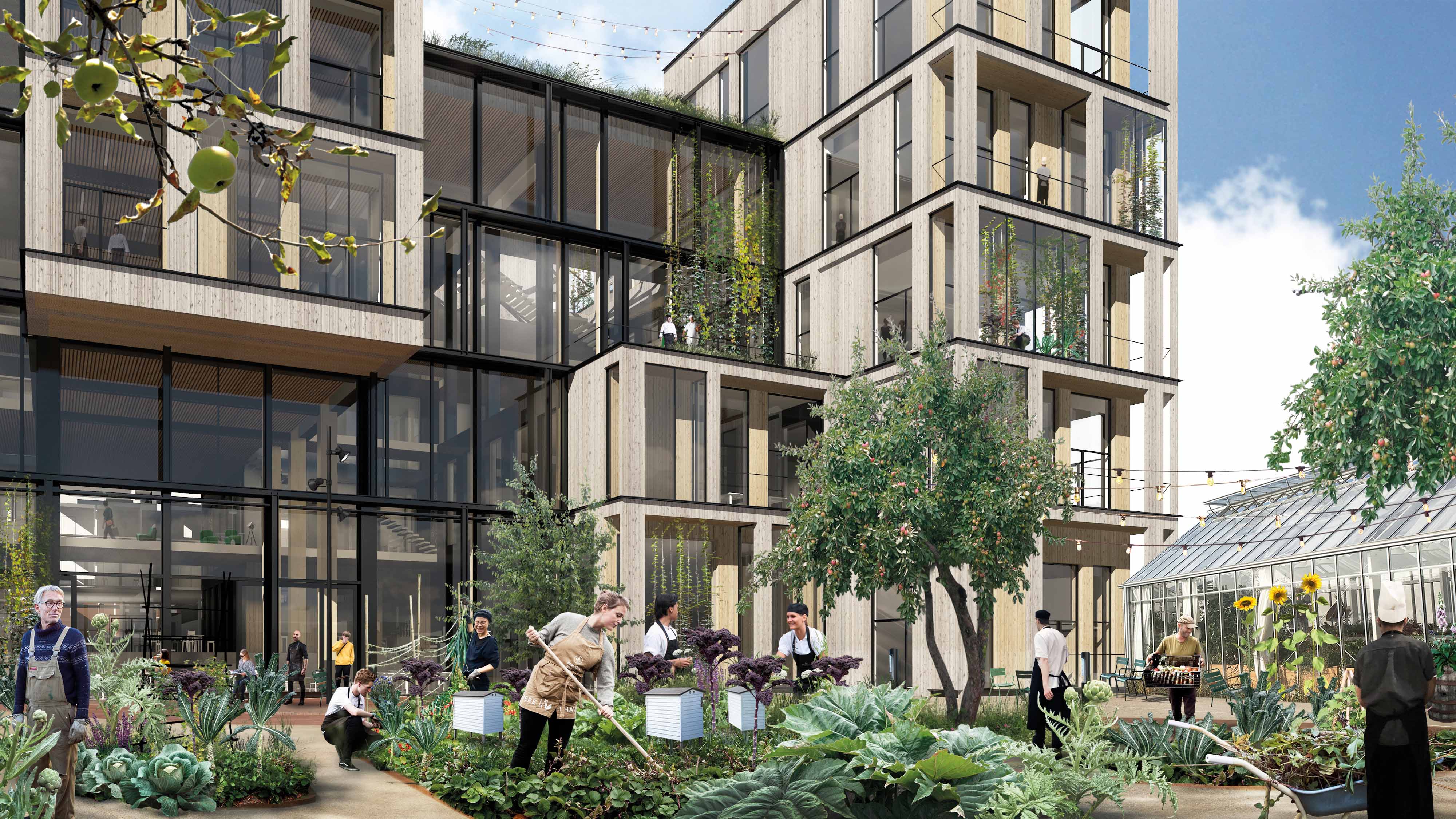 Ny Hotel- og Restaurantskolen byggeri