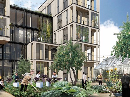 Ny Hotel- og Restaurantskolen byggeri