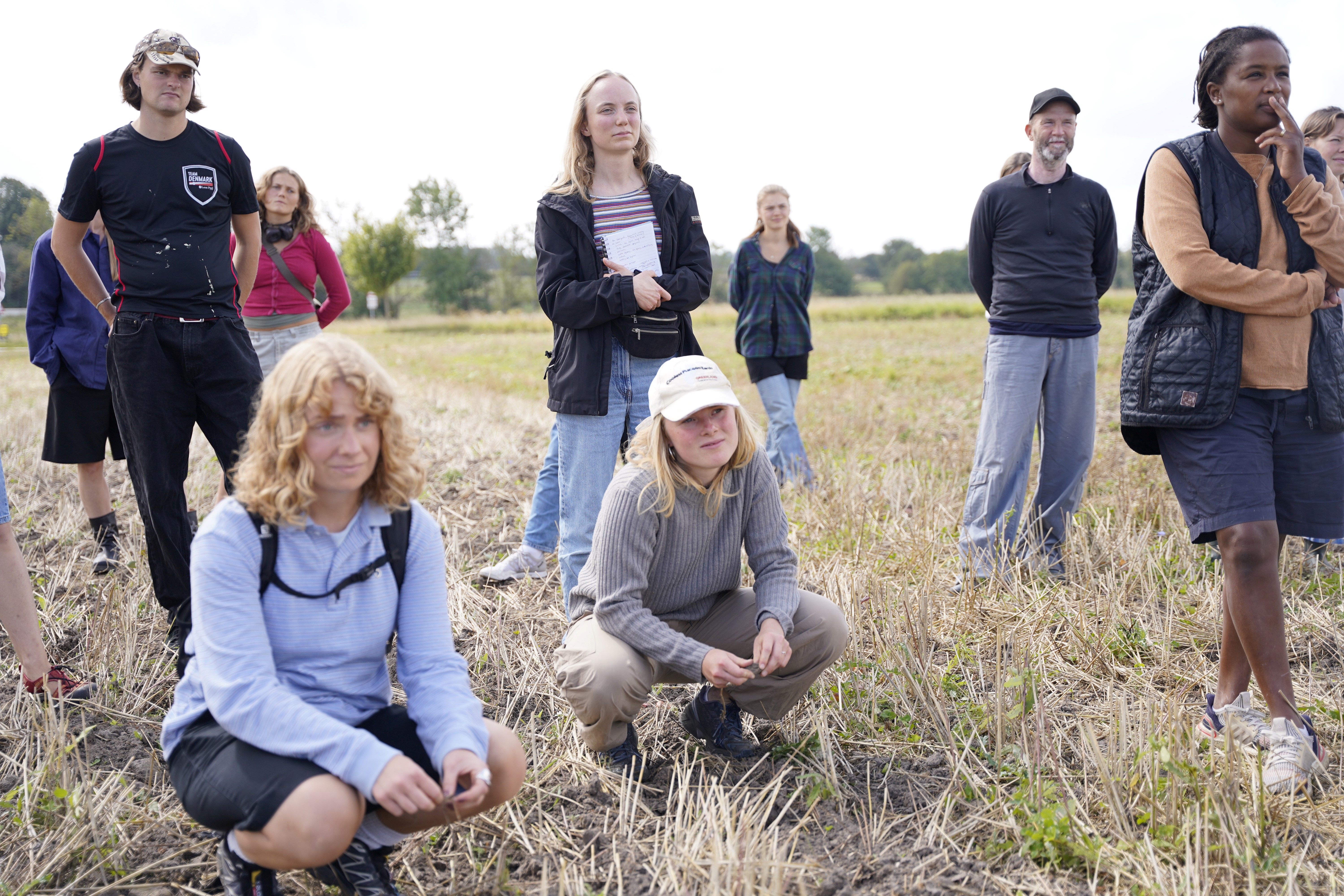 Grøn Madhåndværker Gårdbesøg I Marken