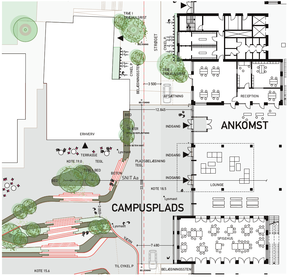 Oversigt over grund - det nye skolebyggeri (1)