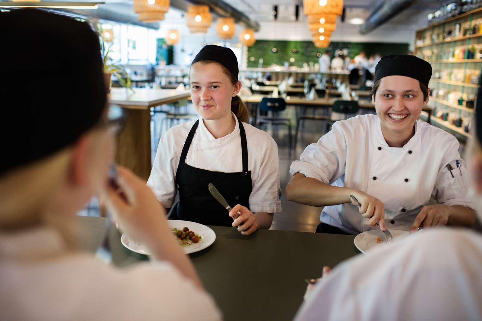 elev for en dag Hotel- og Restaurantskolen