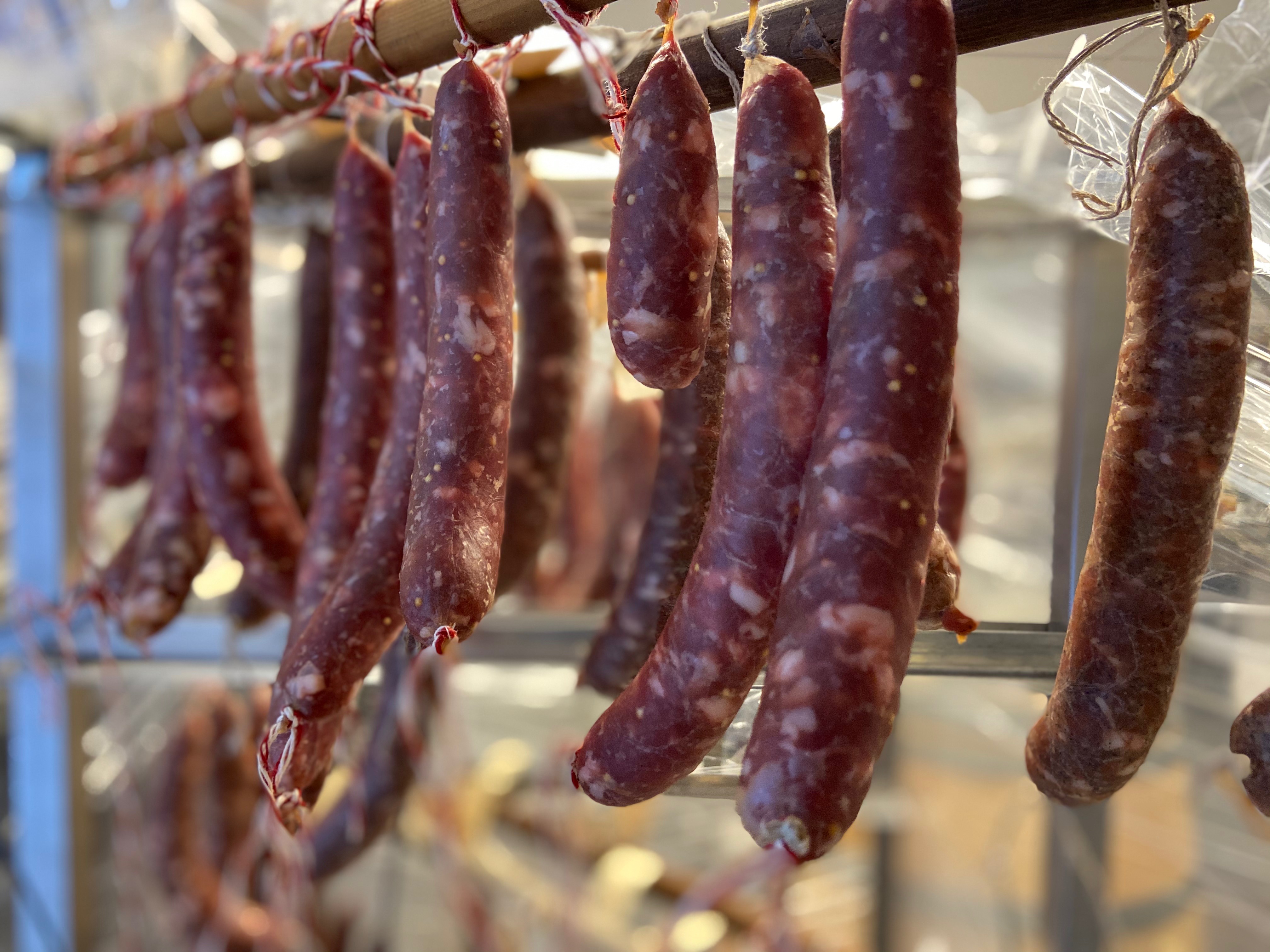 Preparation of Sausages at Copenhagen Hospitality College.